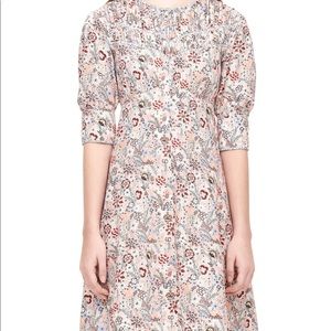 Rebecca Taylor La Vie Lotus print dress